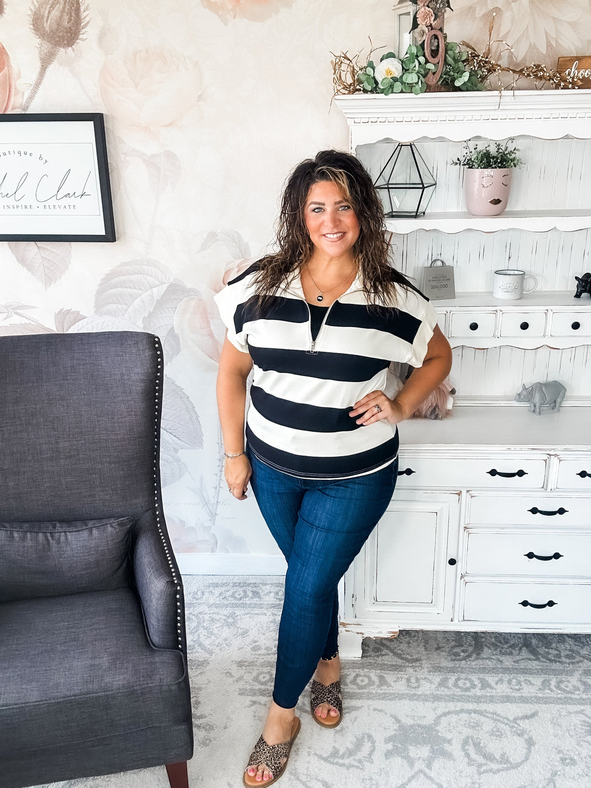 Hope Floats Quarter Zip Sweater
