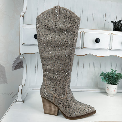 Kady Tall Boot - Taupe