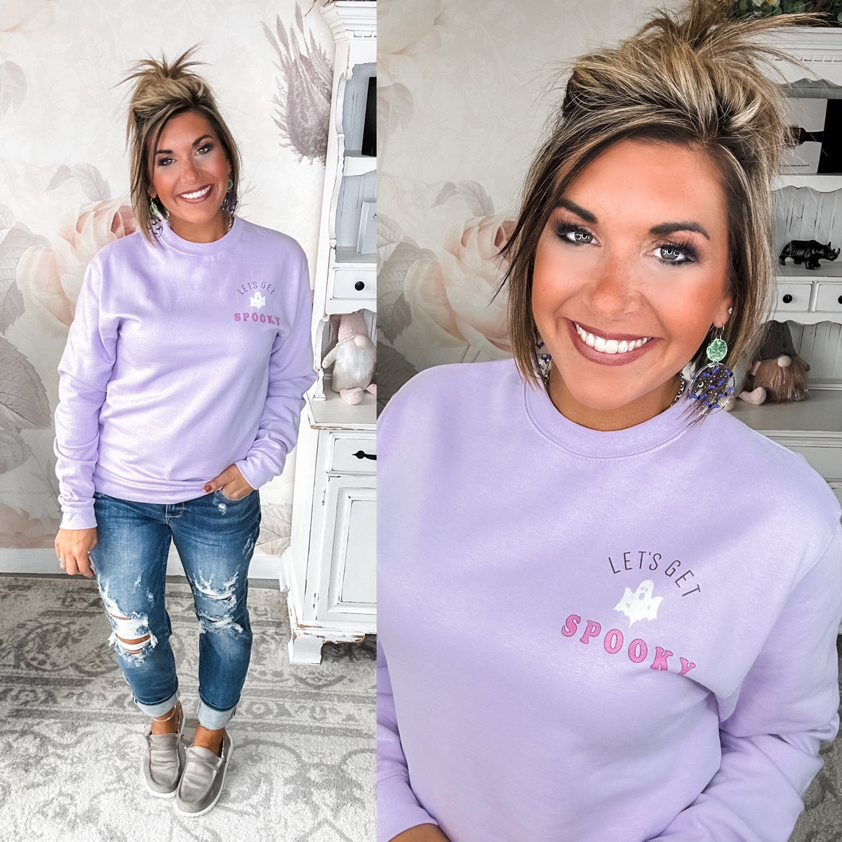 Let's Get Spooky Pullover Sweatshirt