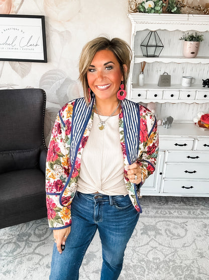 Make A Statement Quilted Jacket