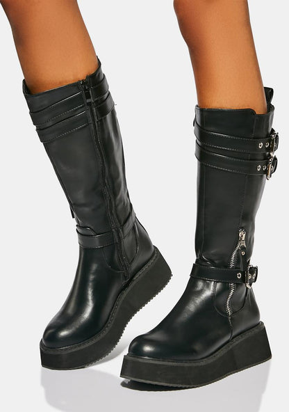 Apex Buckle Boots