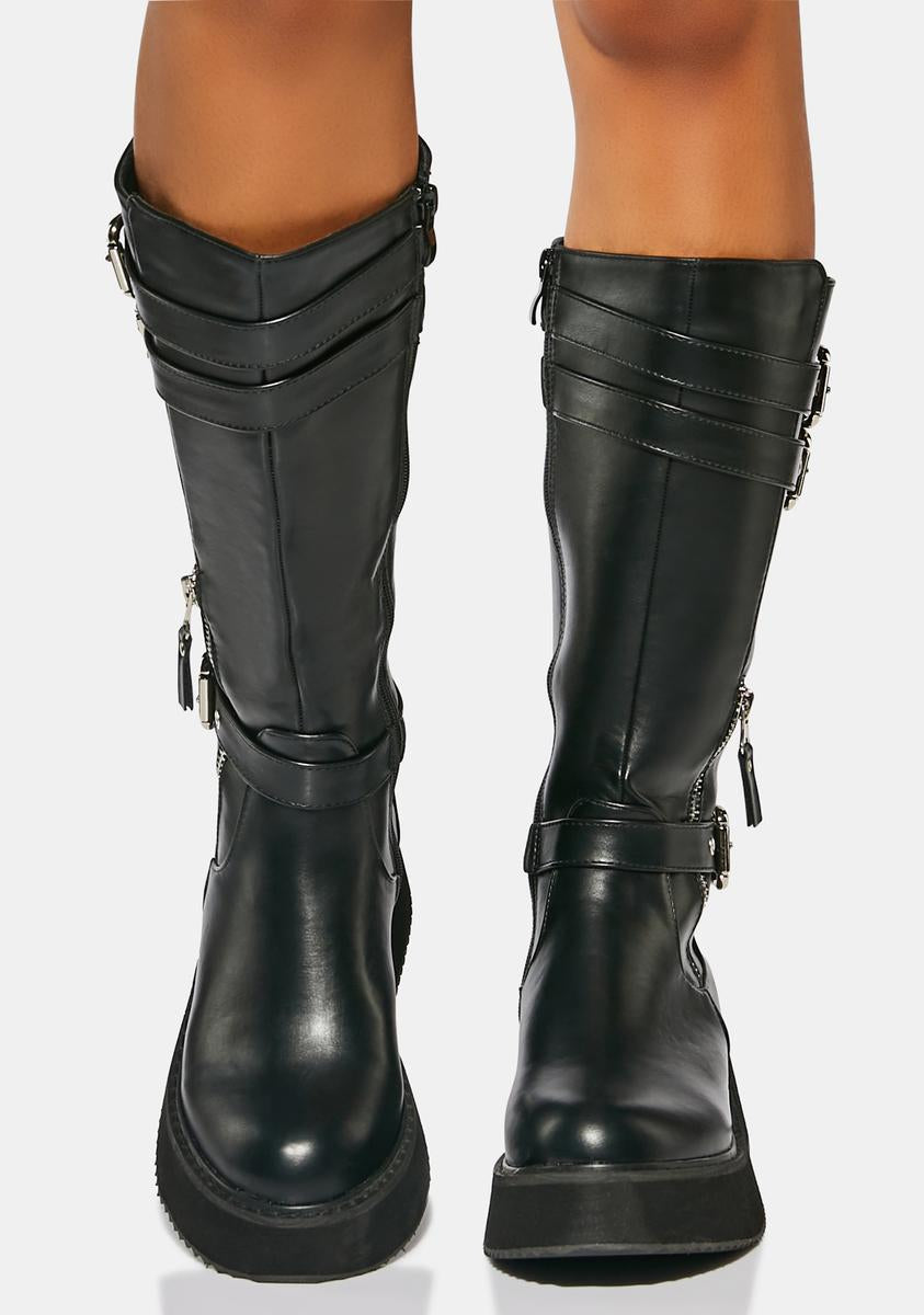 Apex Buckle Boots